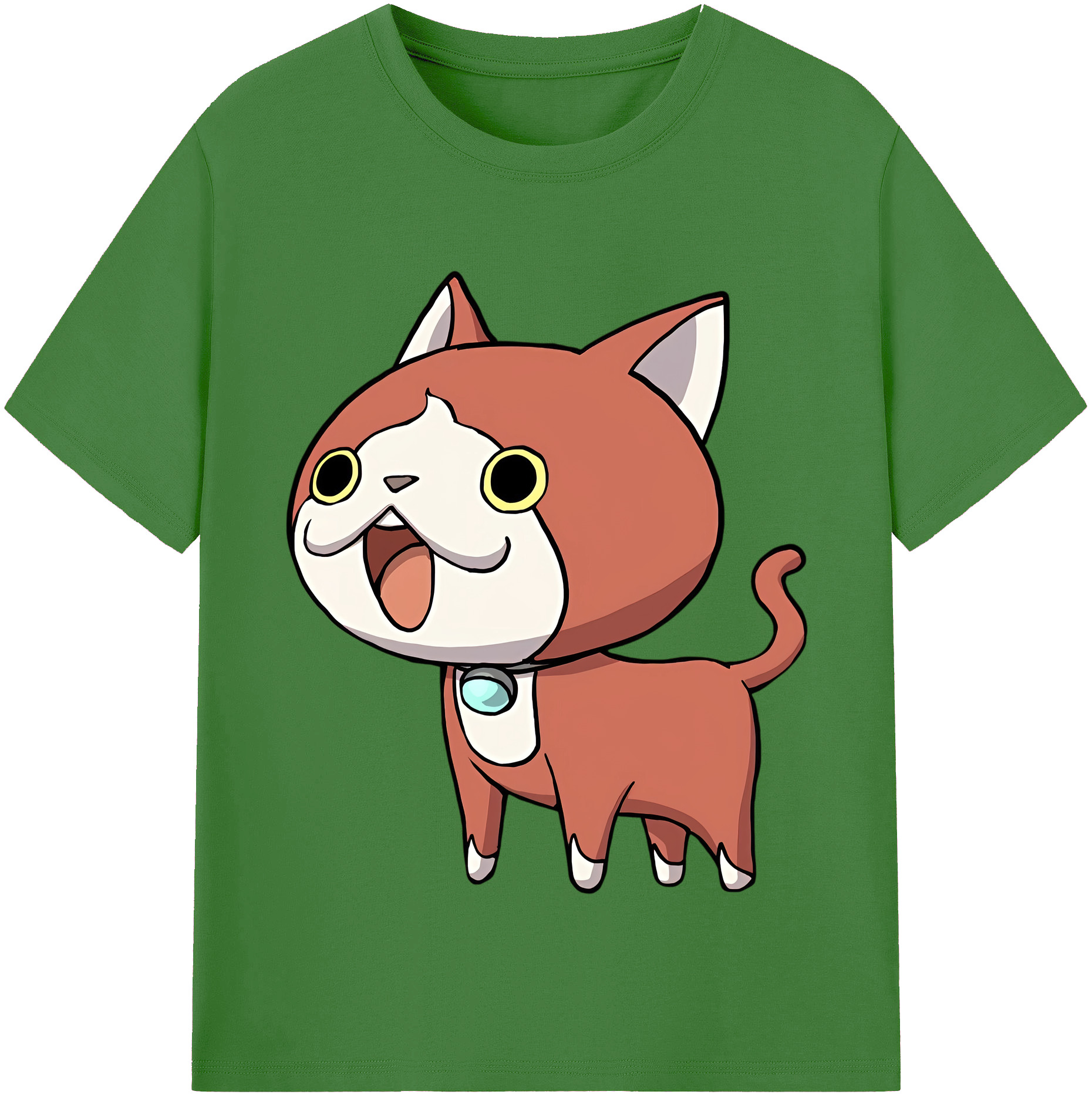 （画像用） 妖怪ウォッチ Yo-kai Watch レディースカジュアルプリントTシャツ（綿100％）